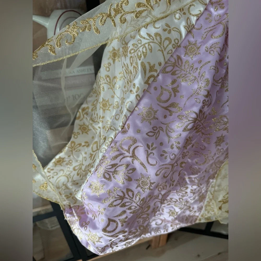2012 Disney Store Tangled Ever After Rapunzel Wedding Dress Costume princess